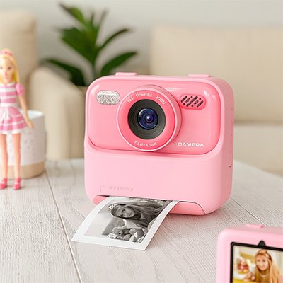 Fille camera